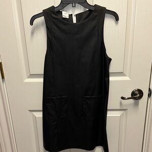 Zara Black Mini Dress with Pockets